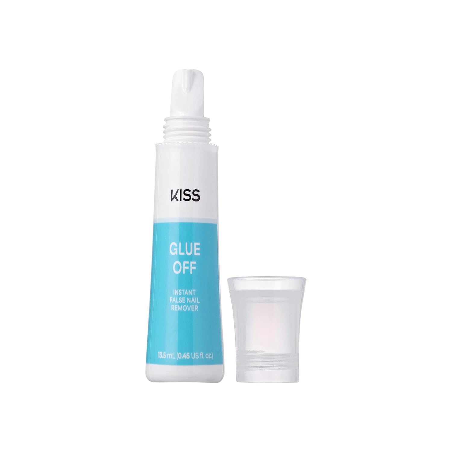 KISS Glue OFF instant press on nail remover bottle with slim chisel tip - 4
